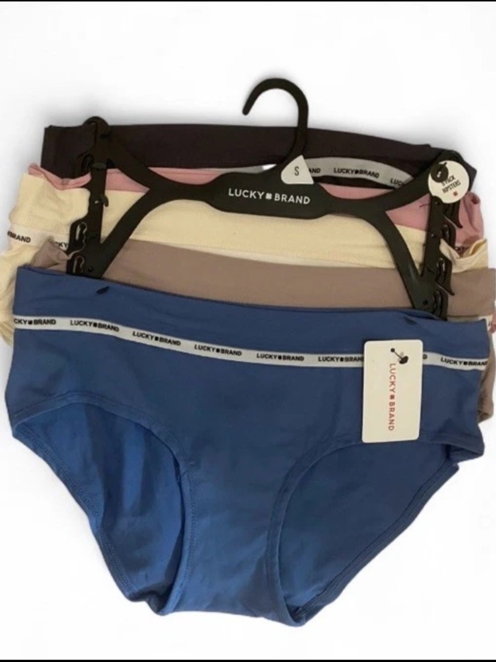 Lucky Brand Size Small Hipster Women Underwear Panty 5 Pack Brand New NWT